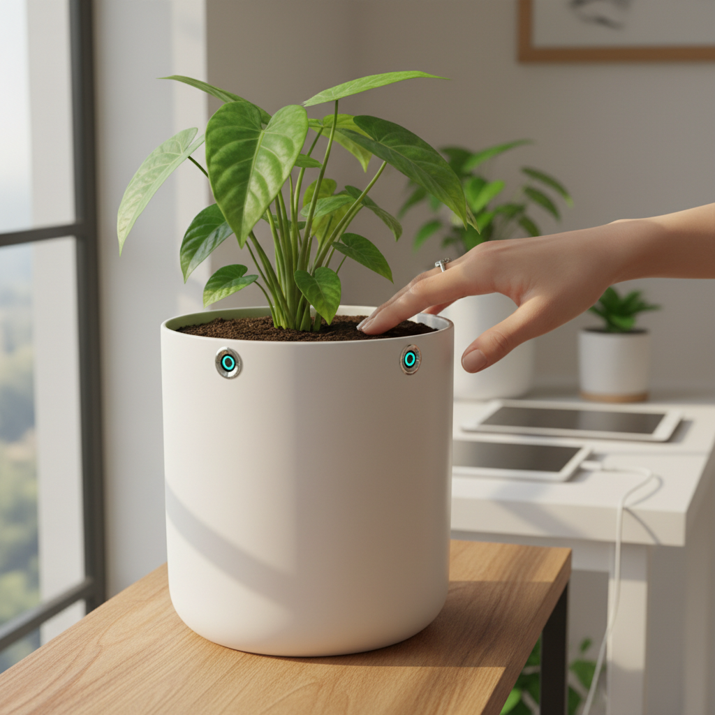 self watering planter