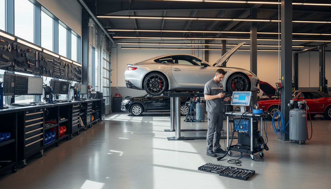 car repair garage
