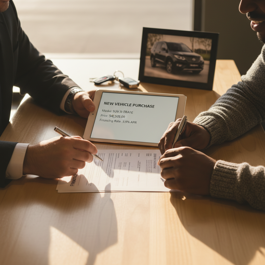 car sale transaction