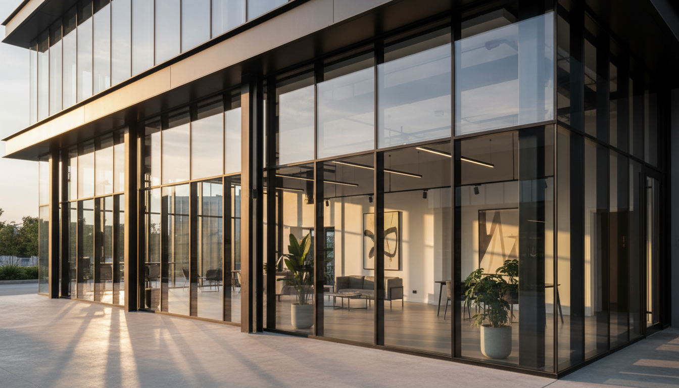 modern glass architecture