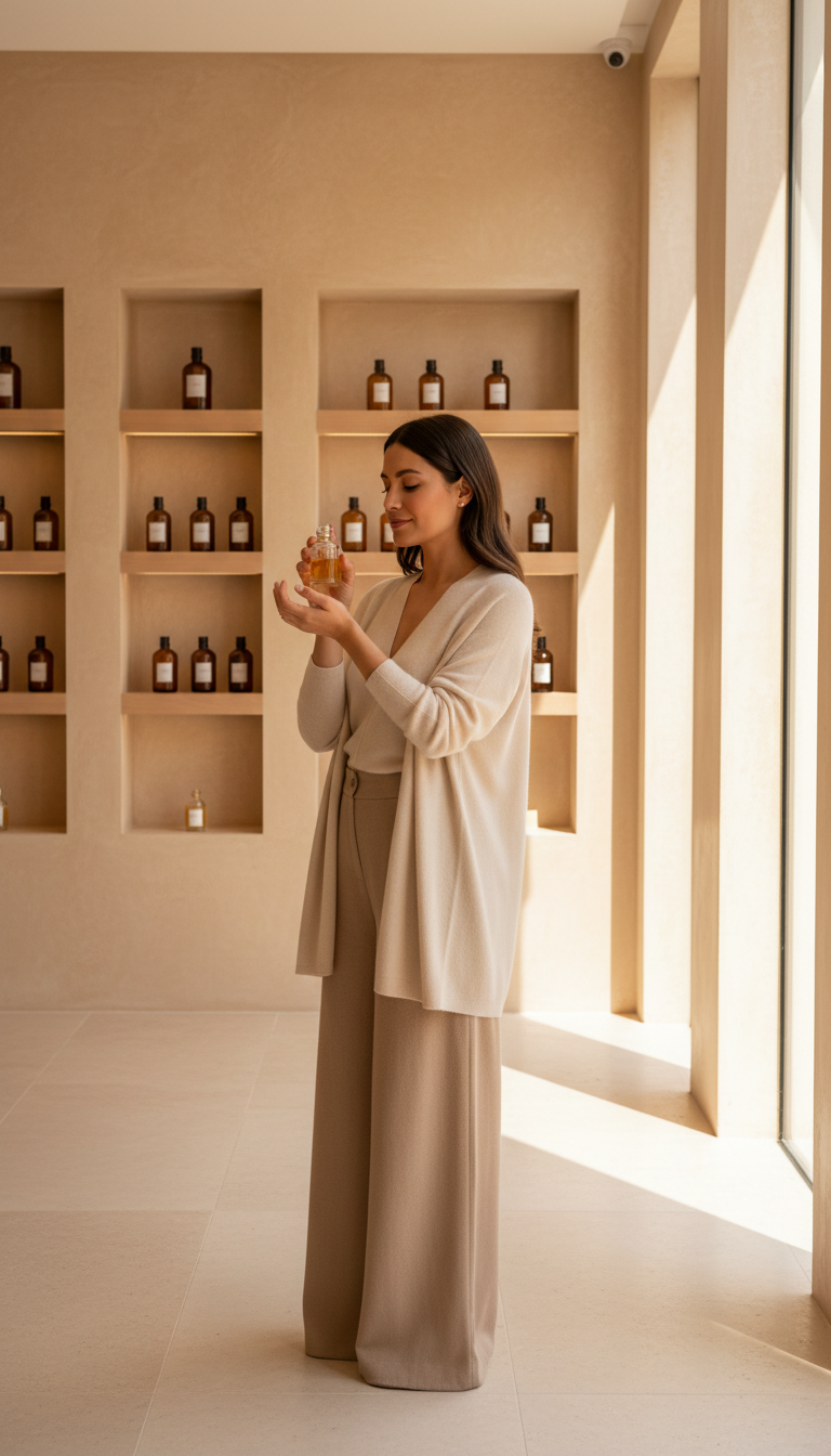 perfume application