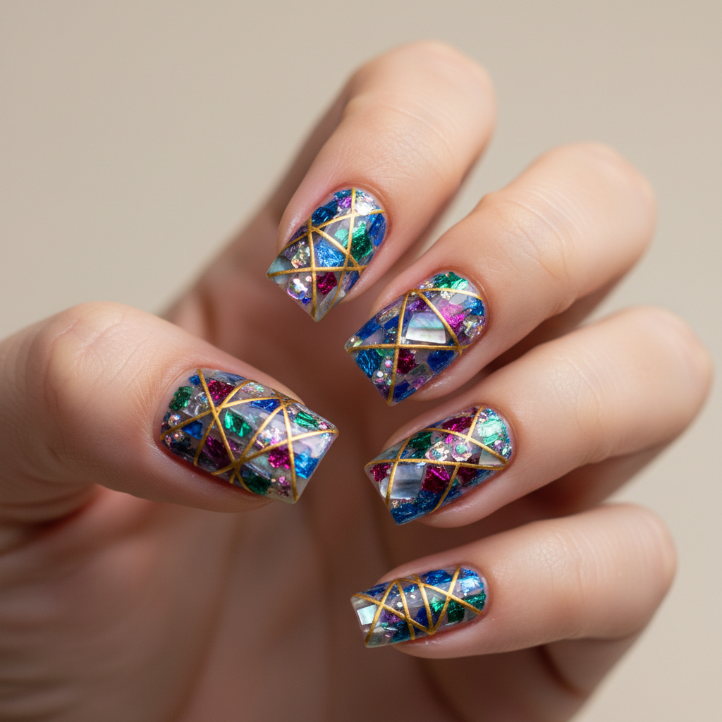 filing nails