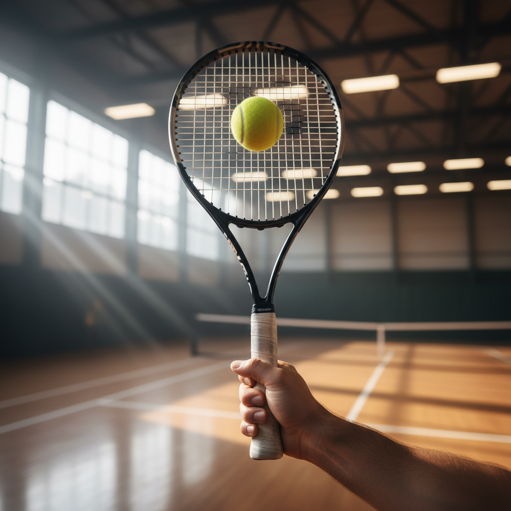 tennis ball foot