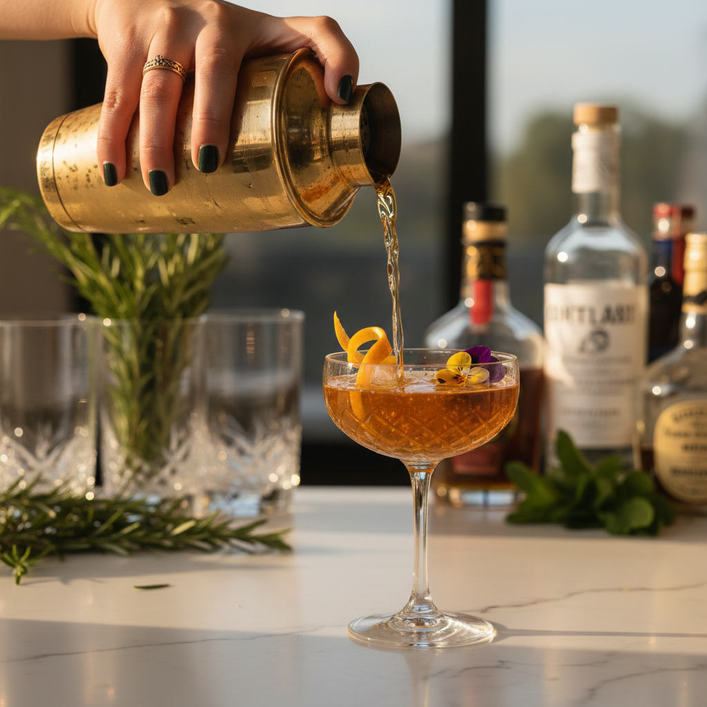 cocktail glasses