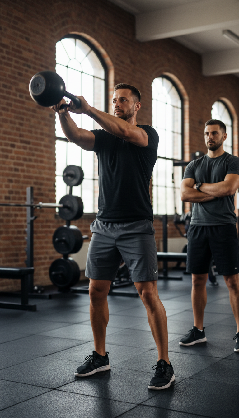 kettlebells