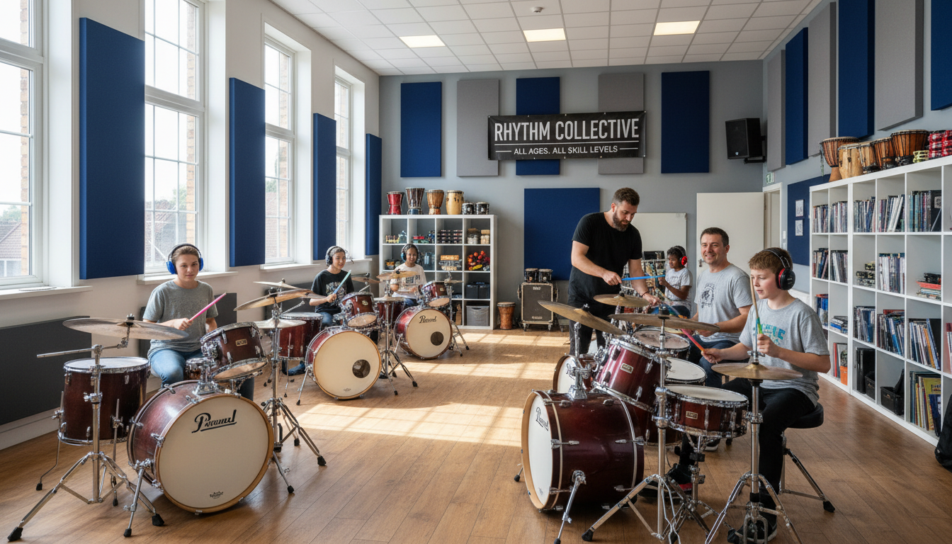 jazz drum practice