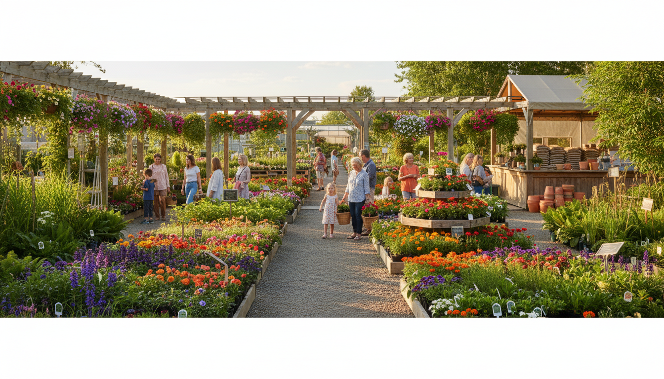 happy customer garden