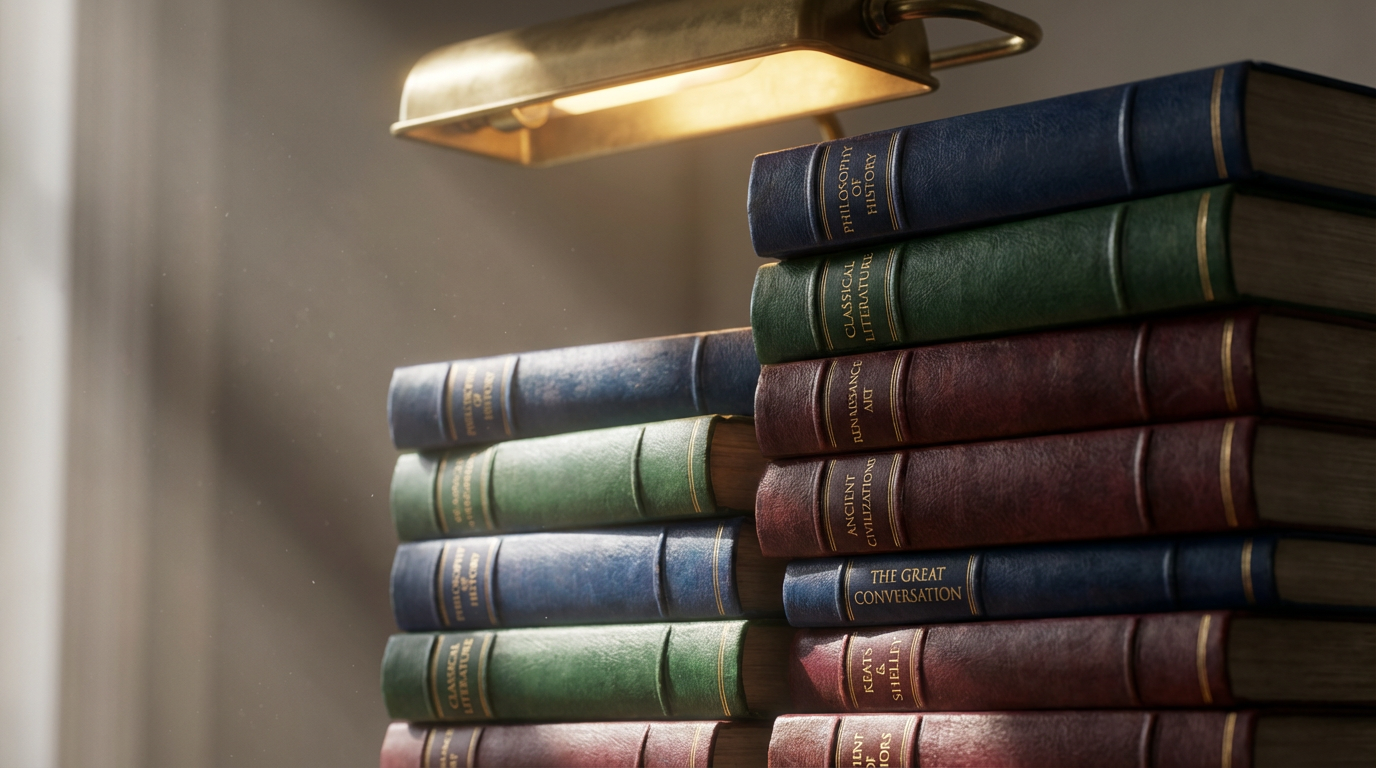 stack of books