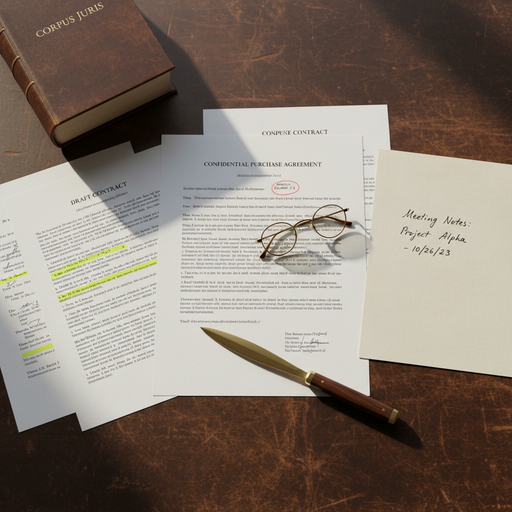 legal documents music