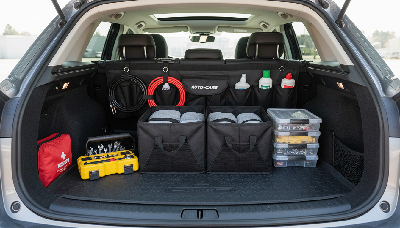 car trunk organization