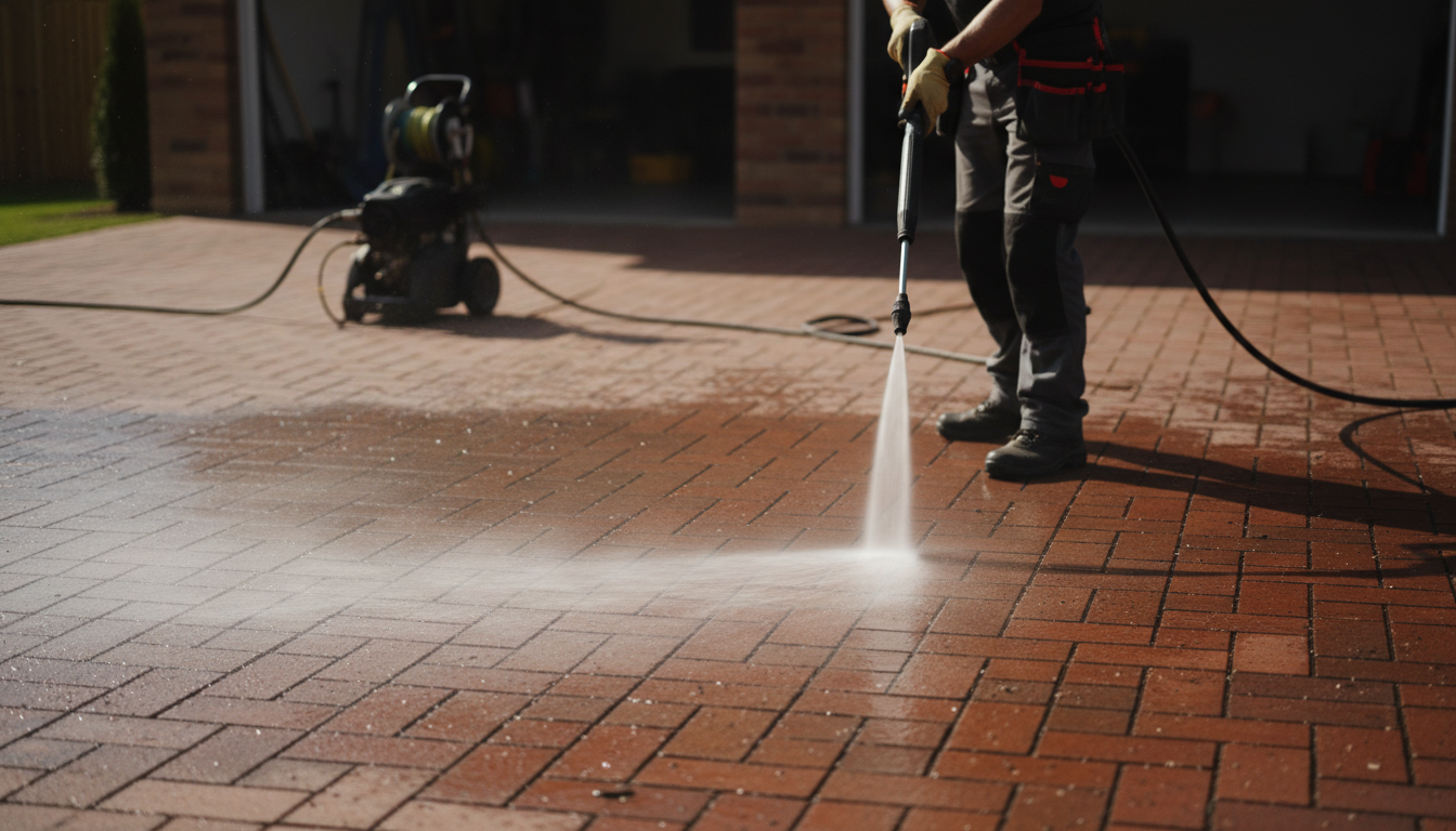 pressure washing
