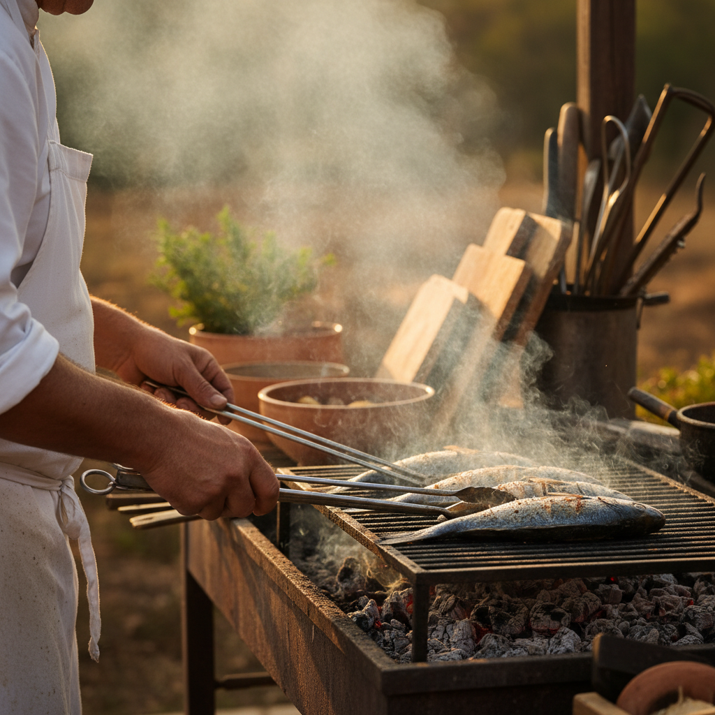 grilled seafood