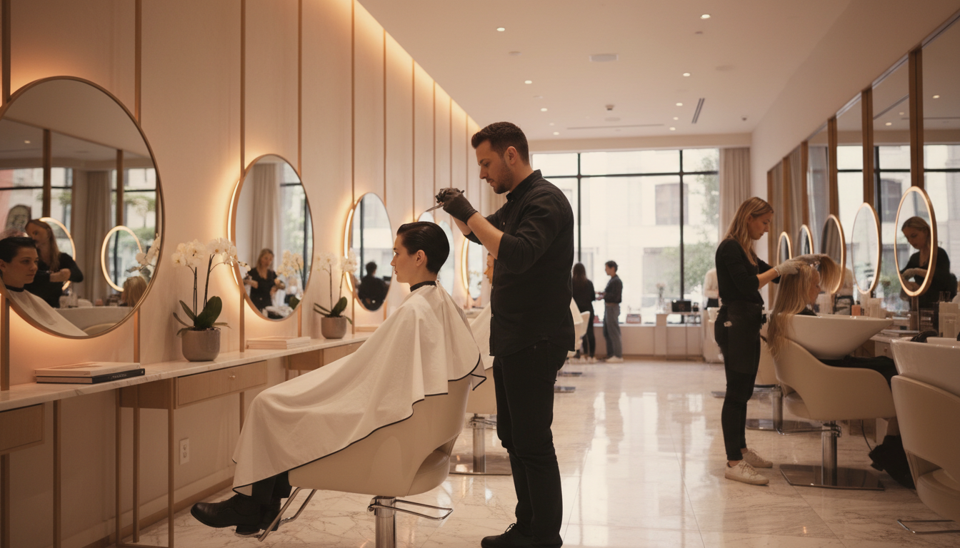 luxury hair salon
