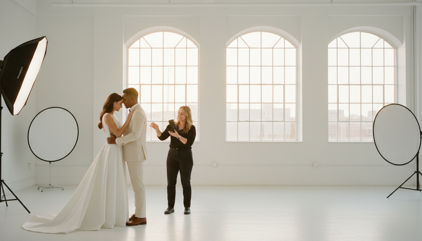 bride groom photo session