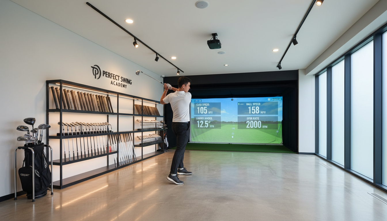 indoor golf simulator