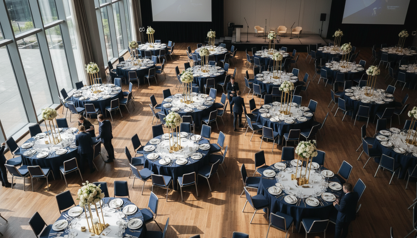 corporate event decor
