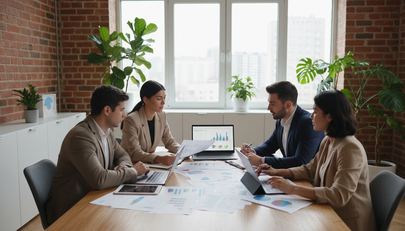 research team discussion