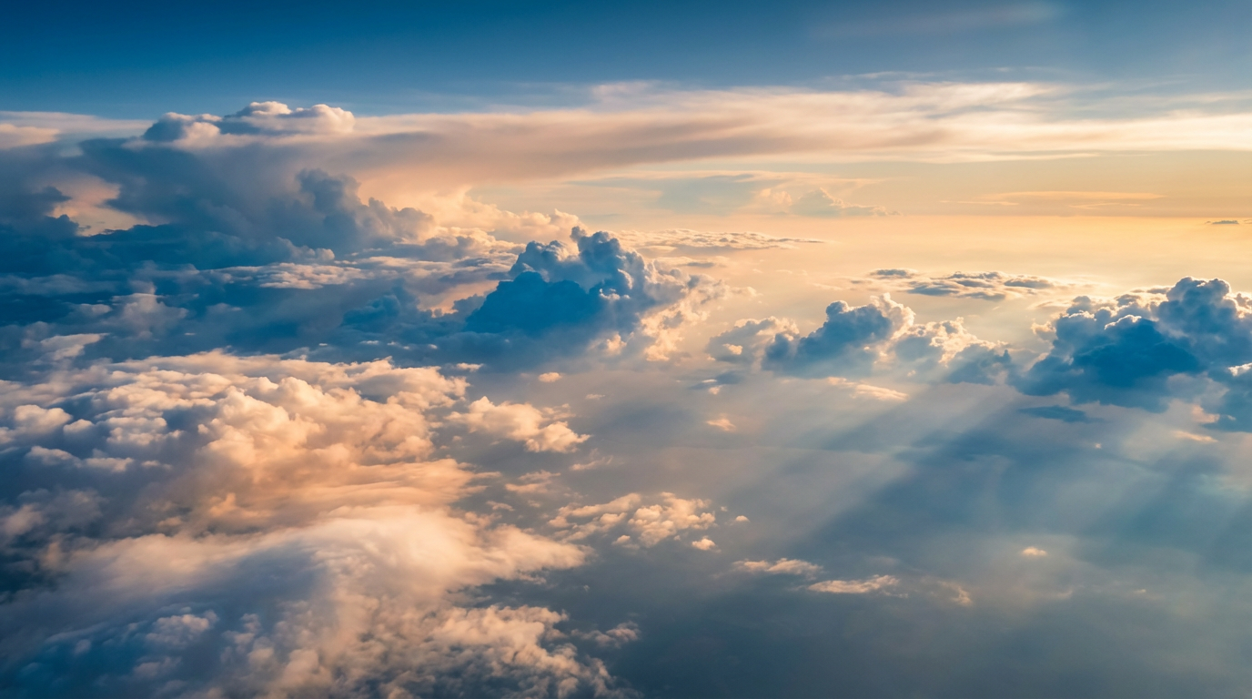 hurricane clouds
