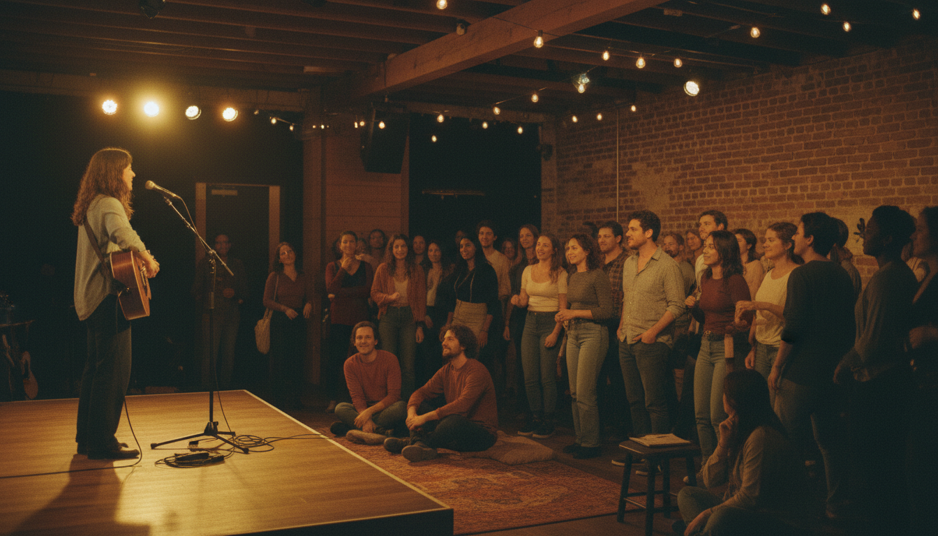 intimate music venue