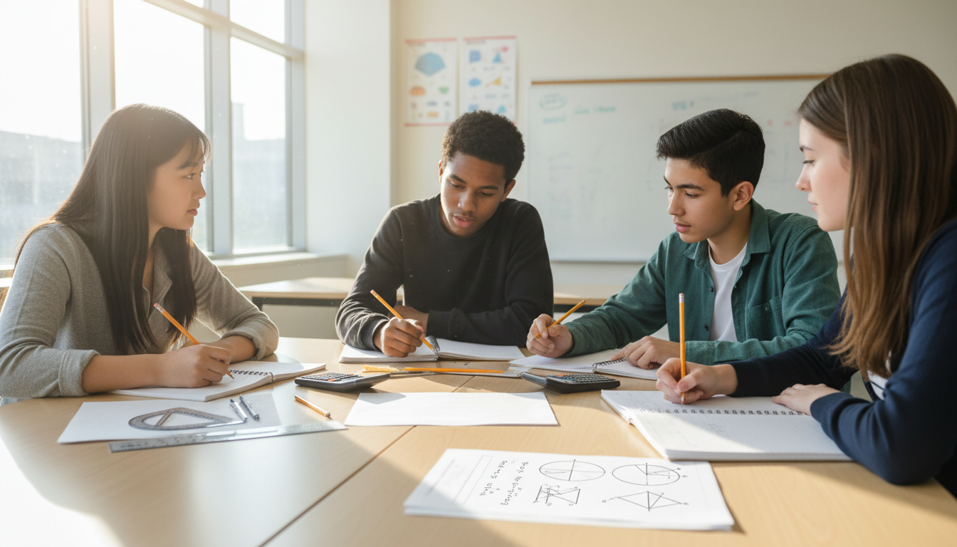 students in classroom