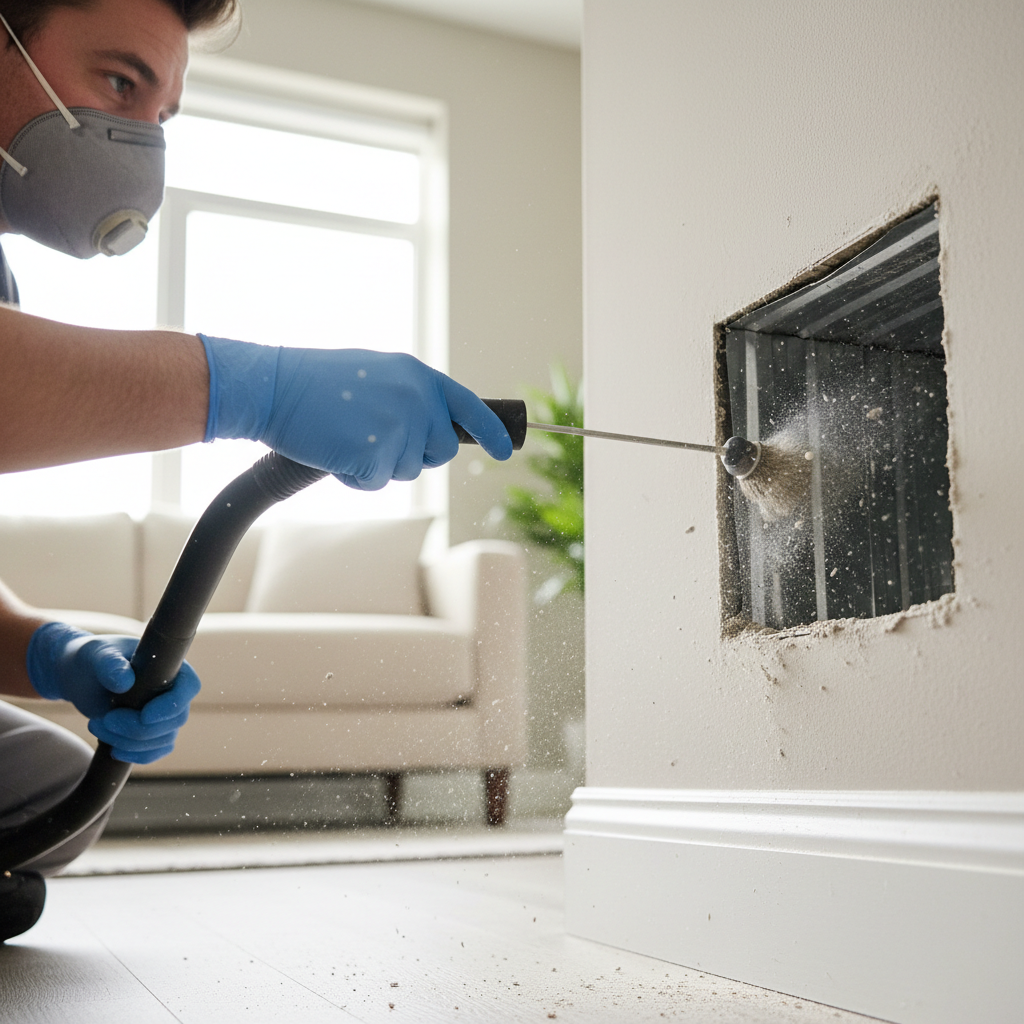 dirty air duct