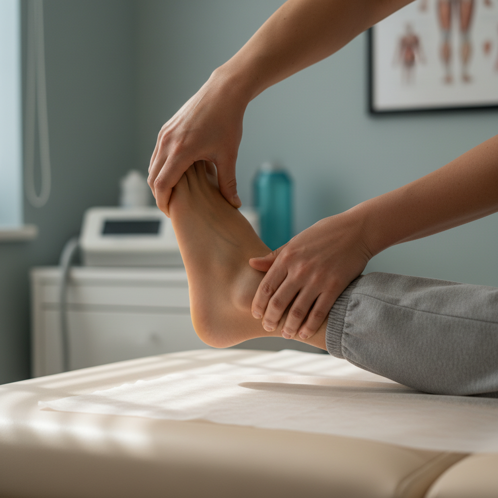 ankle sprain examination