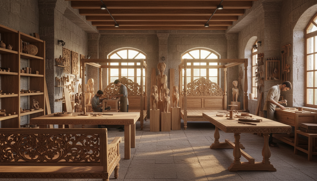 wood house