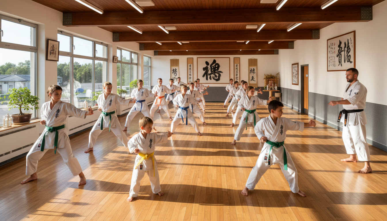 karate training