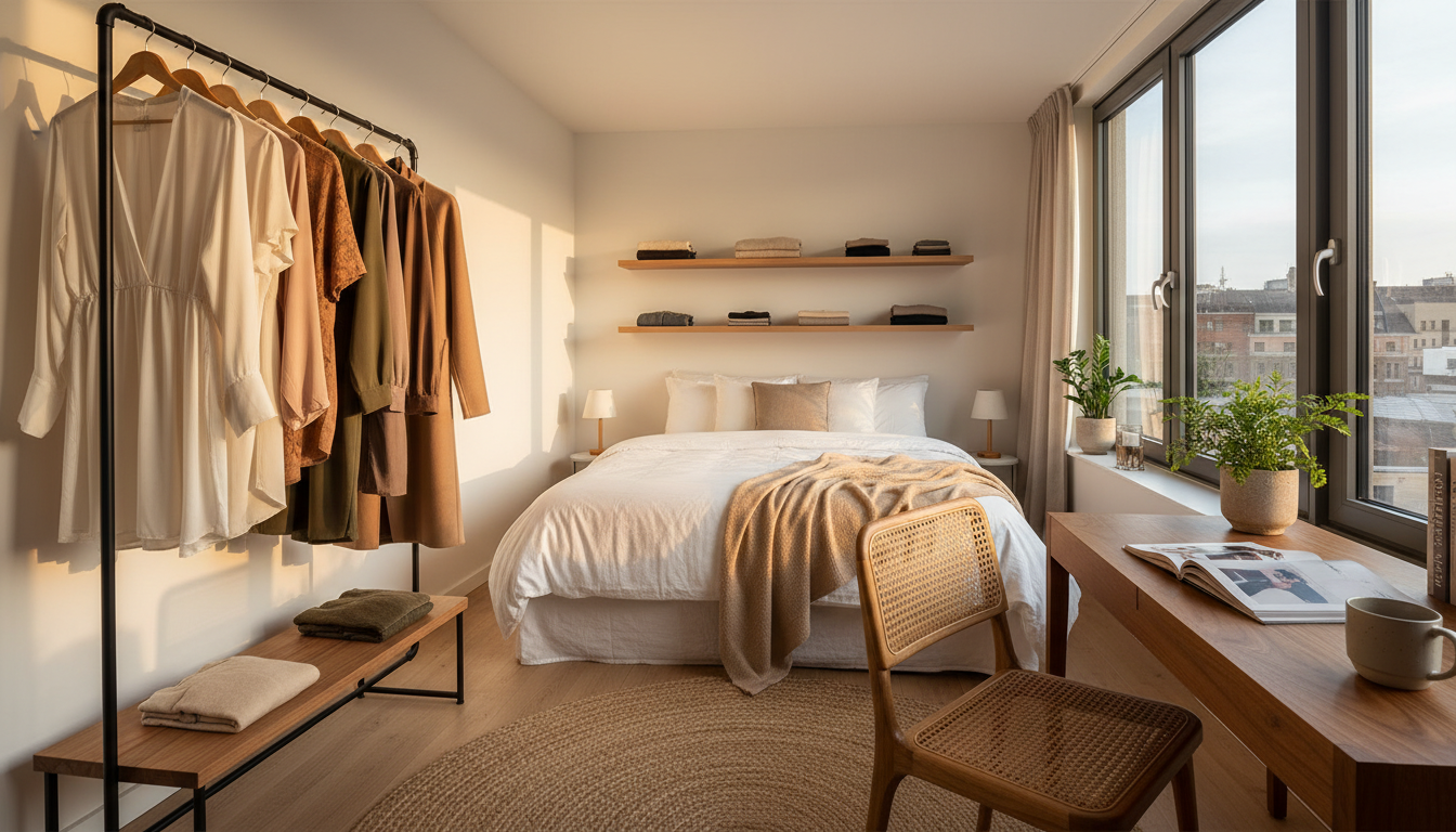 modern wardrobe