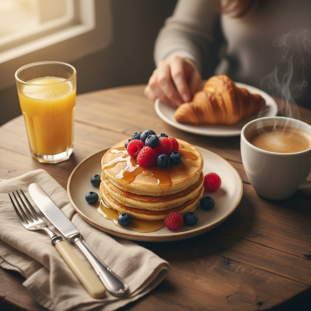 brunch setting
