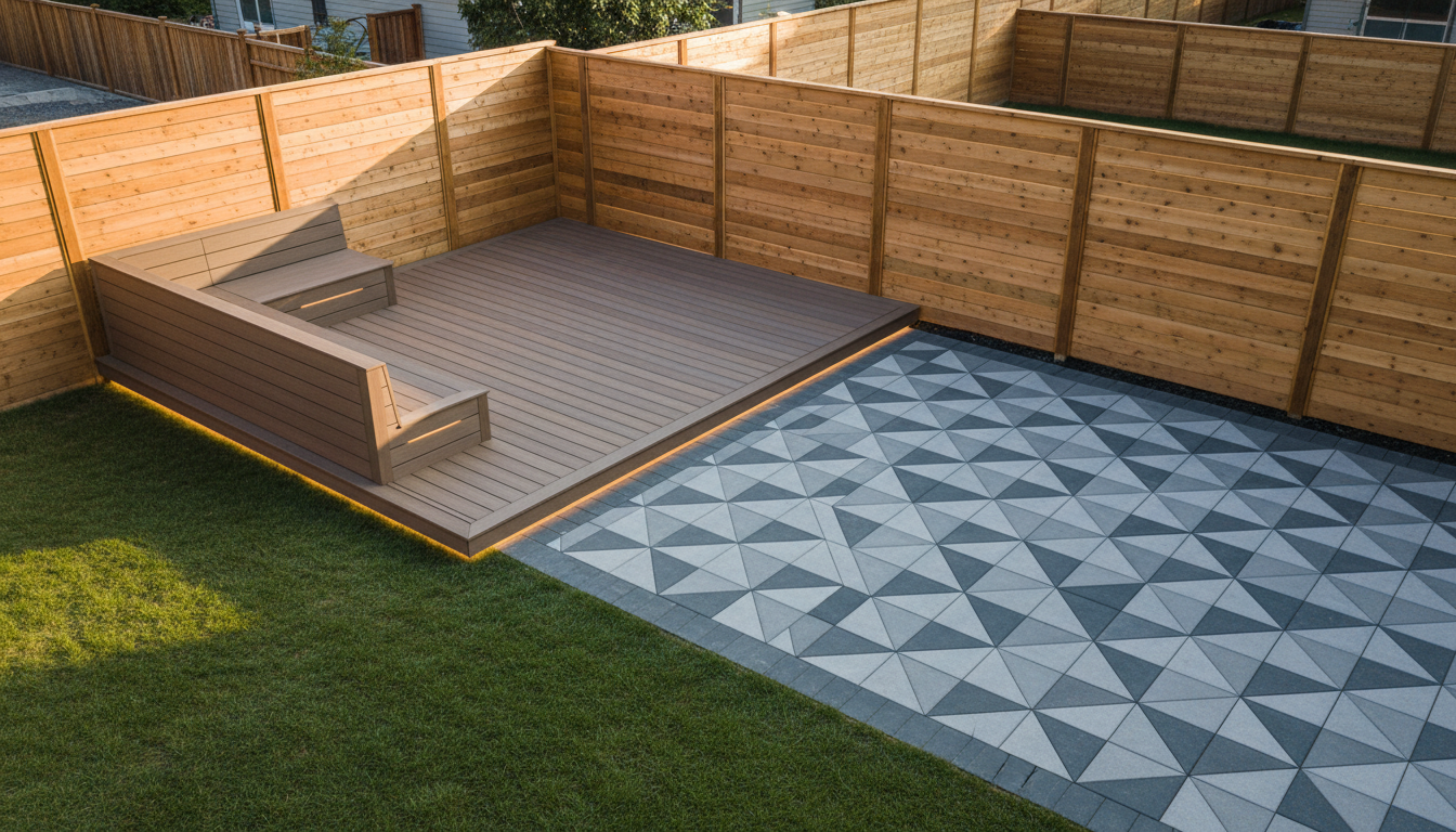construction backyard