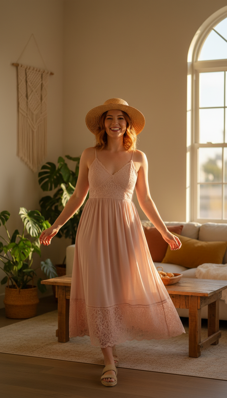 smiling person profile
