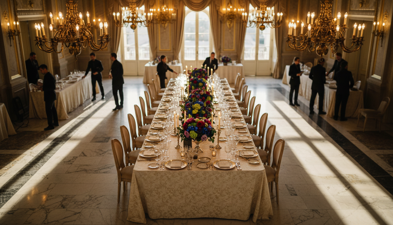 luxury event decor