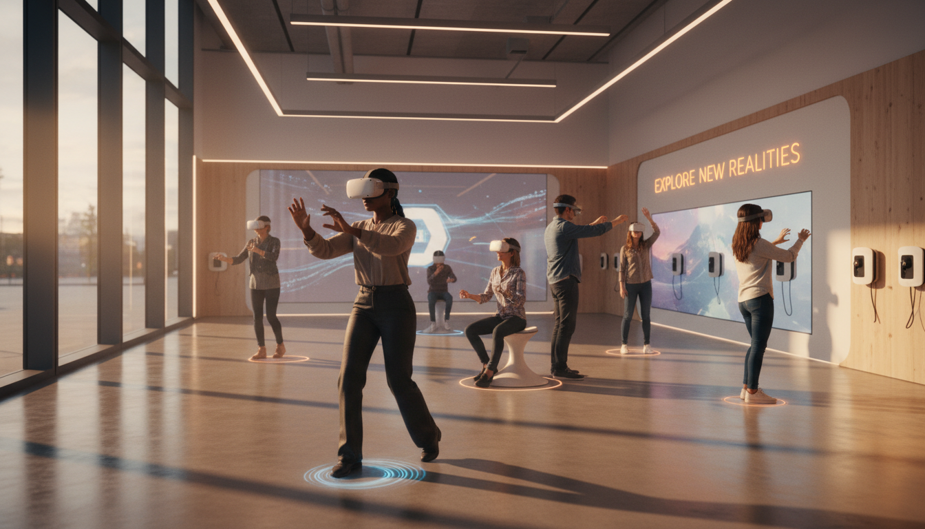 virtual reality presentation