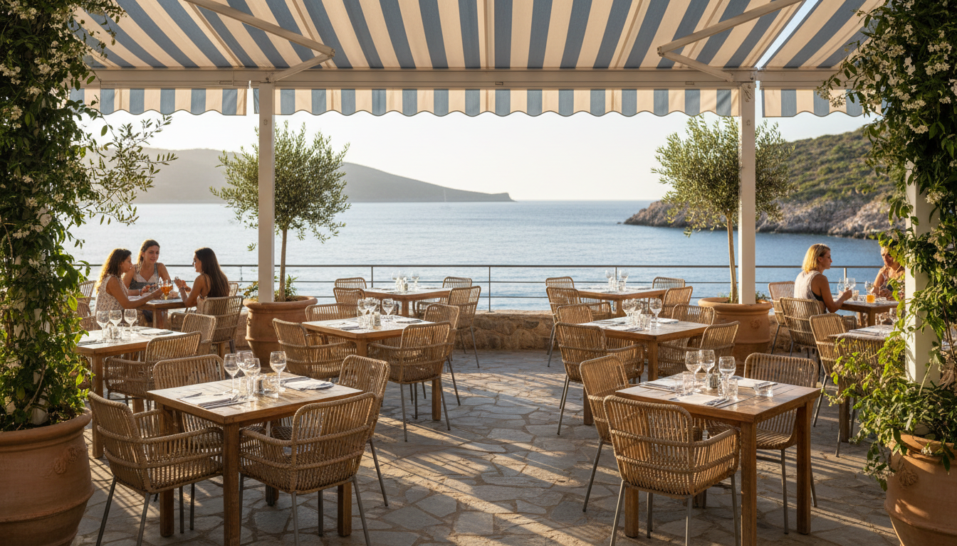 outdoor cafe