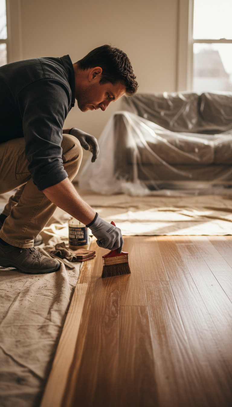 hardwood floor refinishing