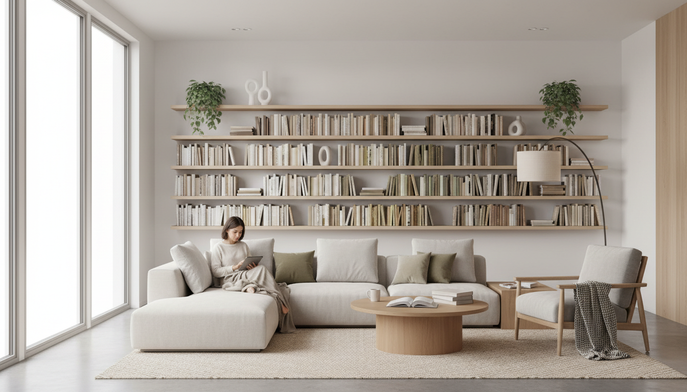 cozy reading nook
