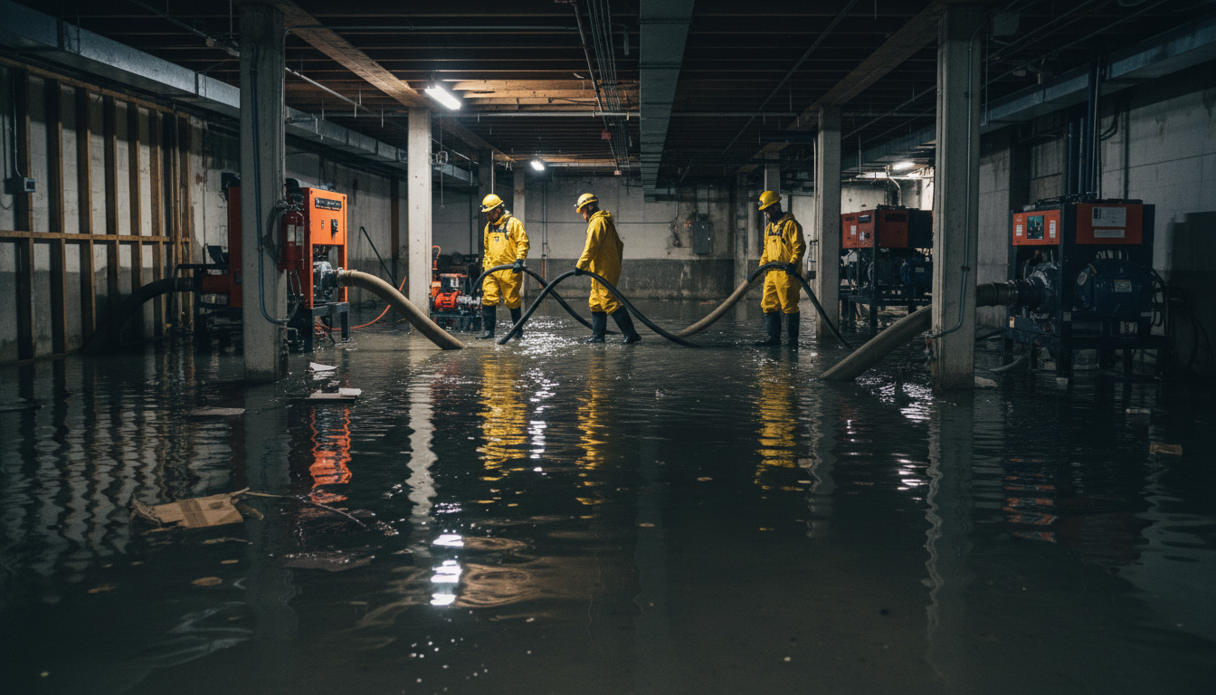 construction flood