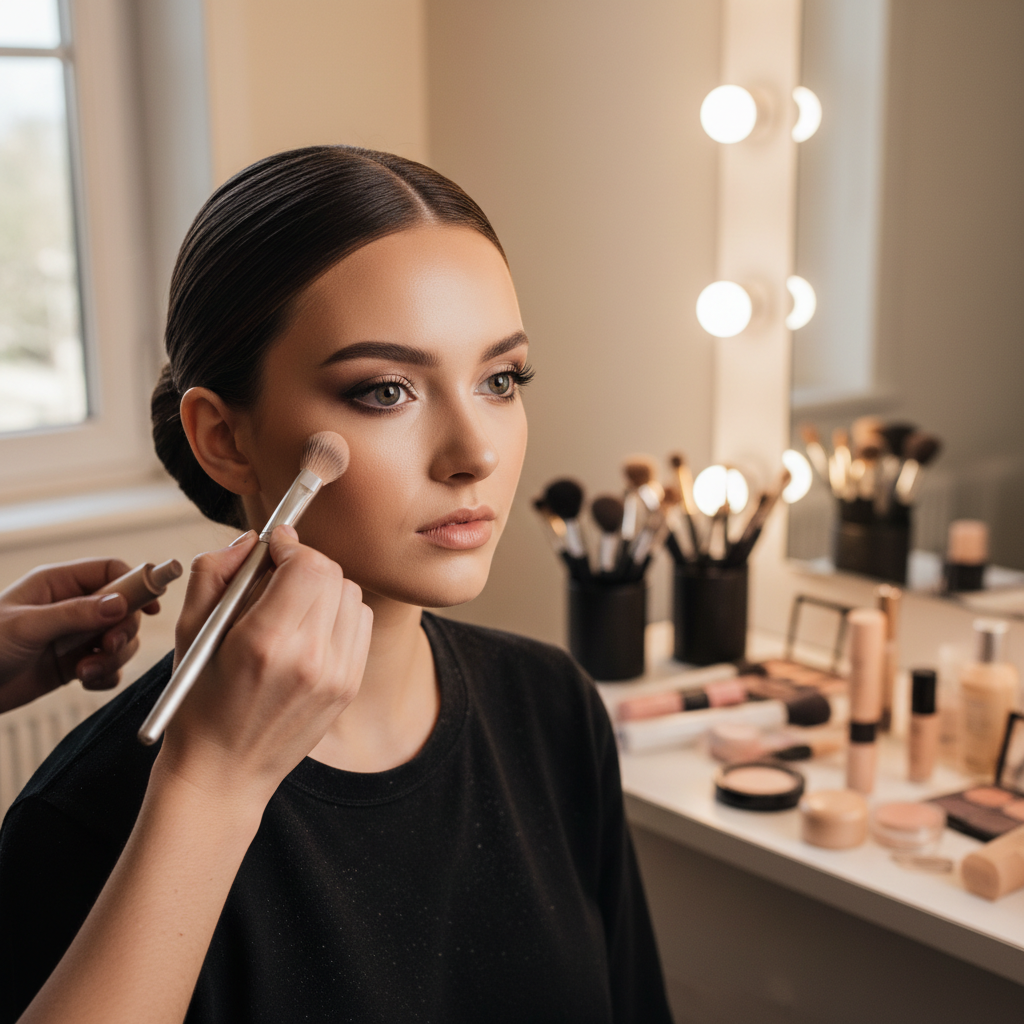 makeup preparation