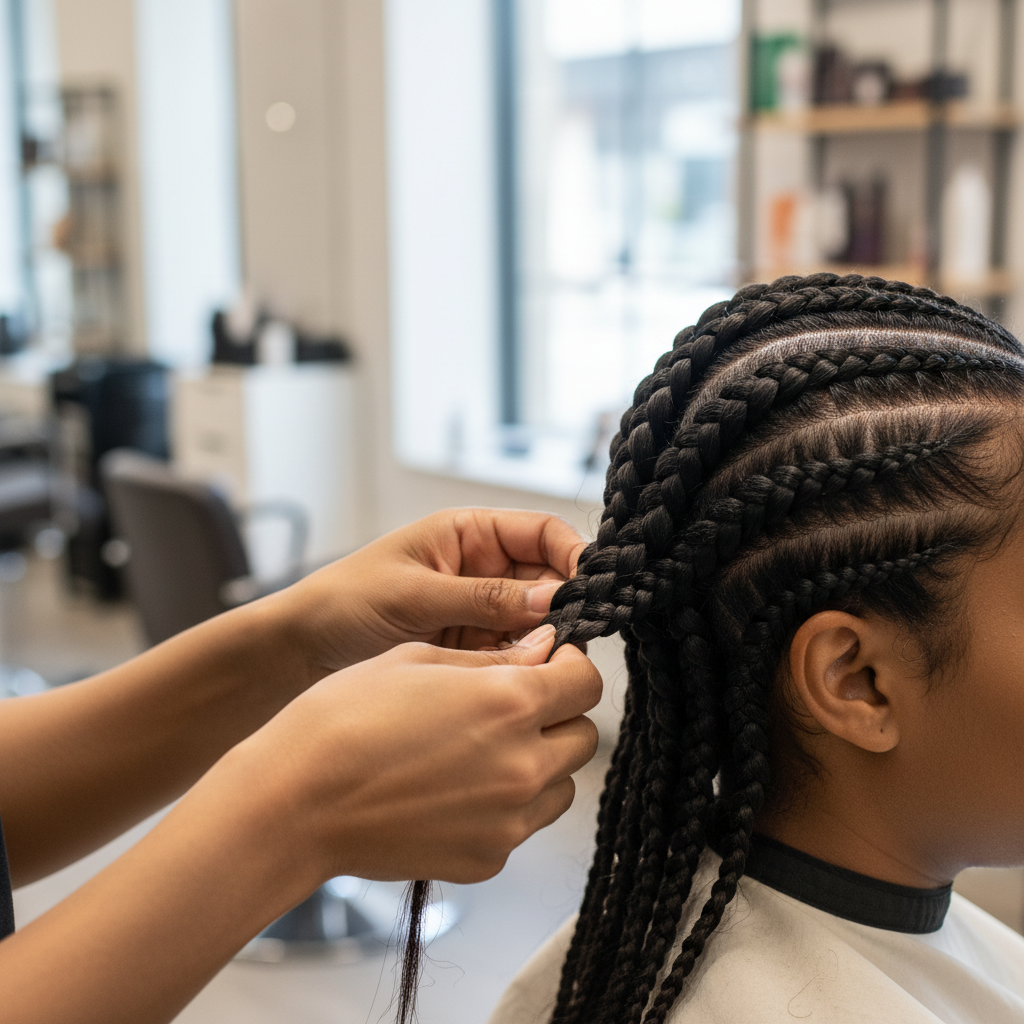 zigzag cornrows