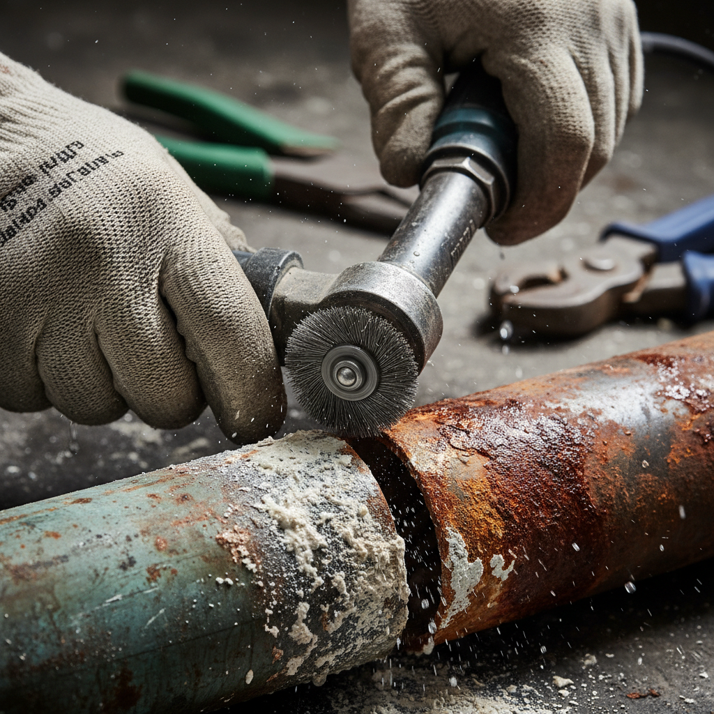corroded pipeline