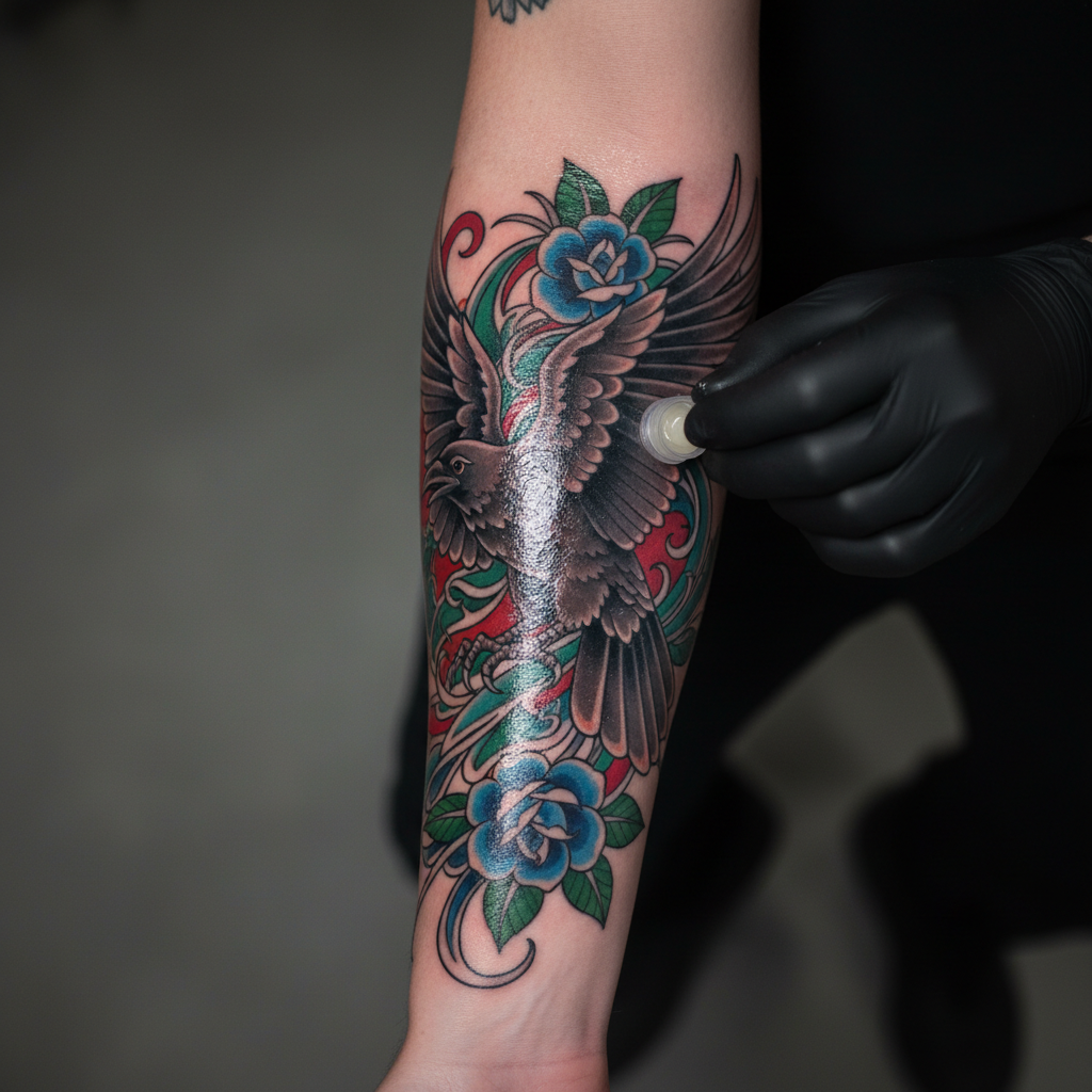 colorful tattoo