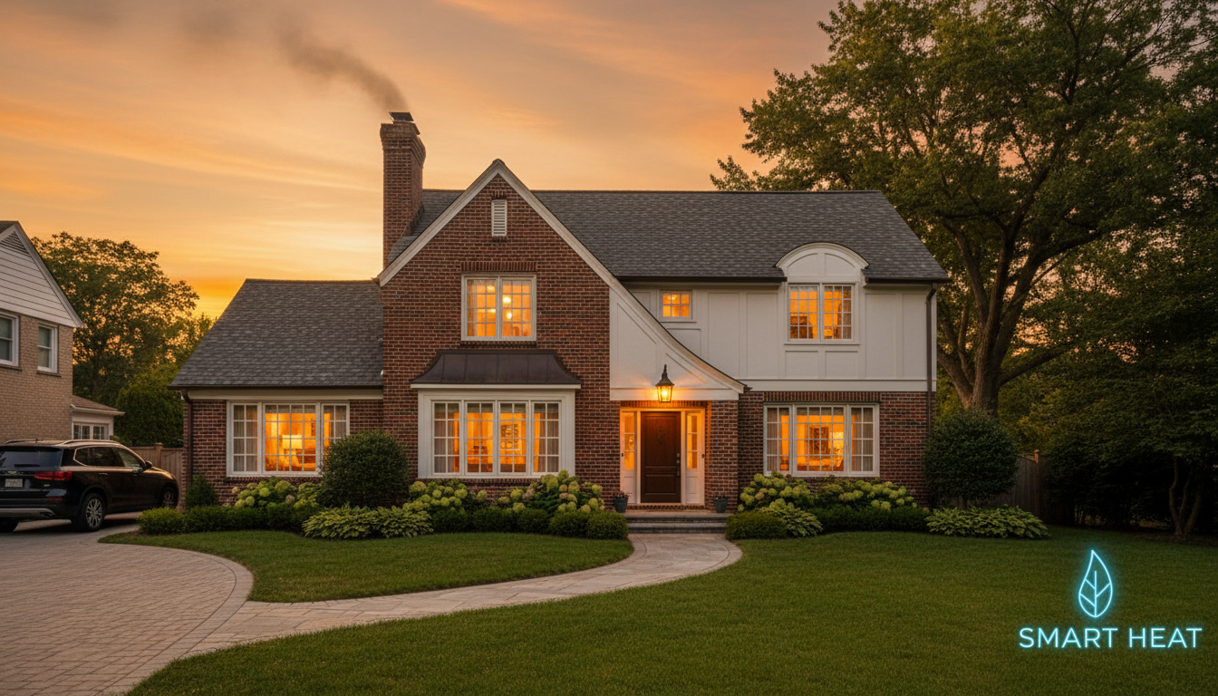 winter home exterior