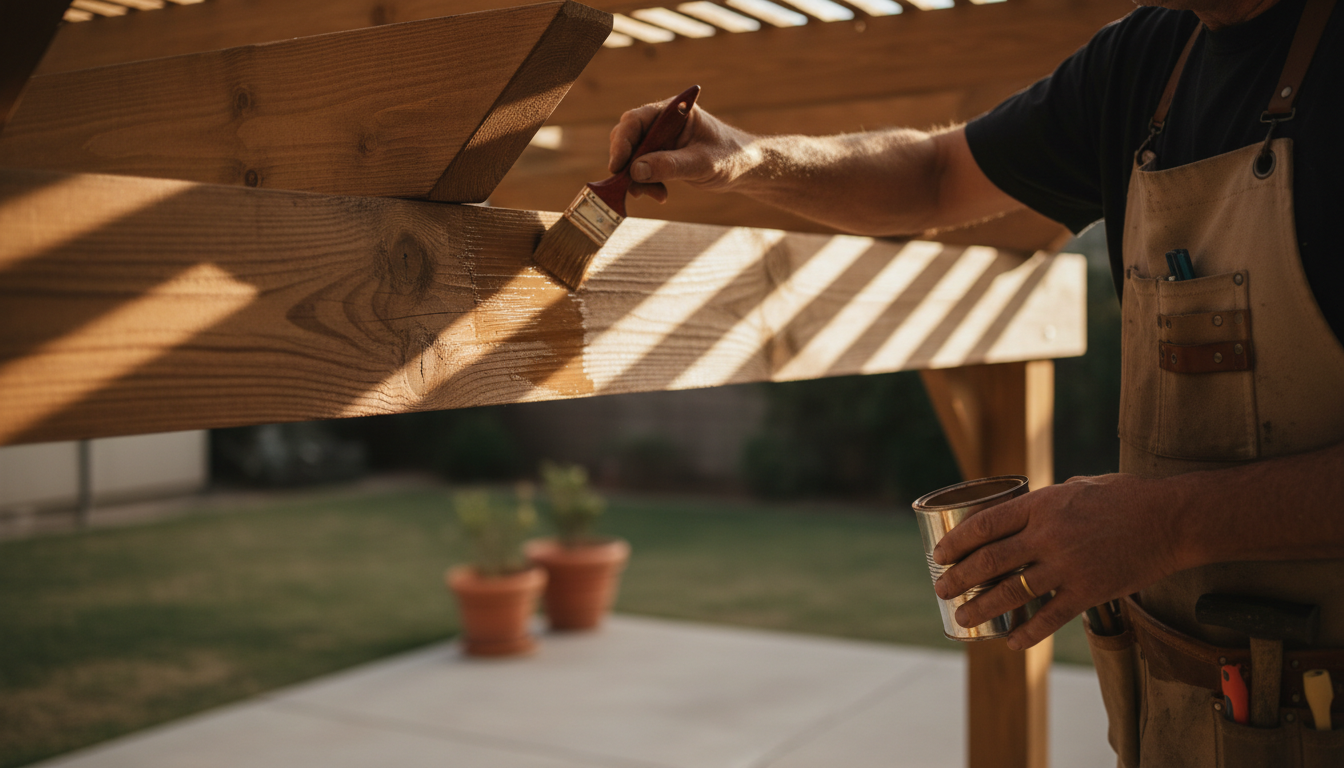 outdoor carpentry