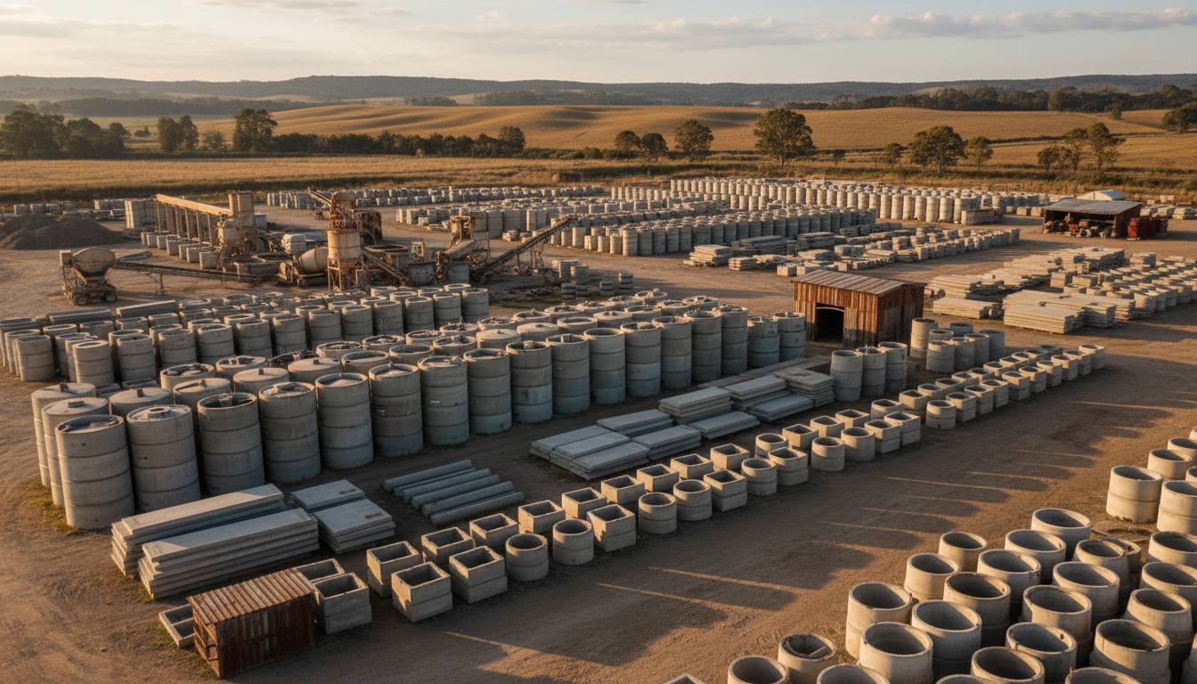 concrete tank