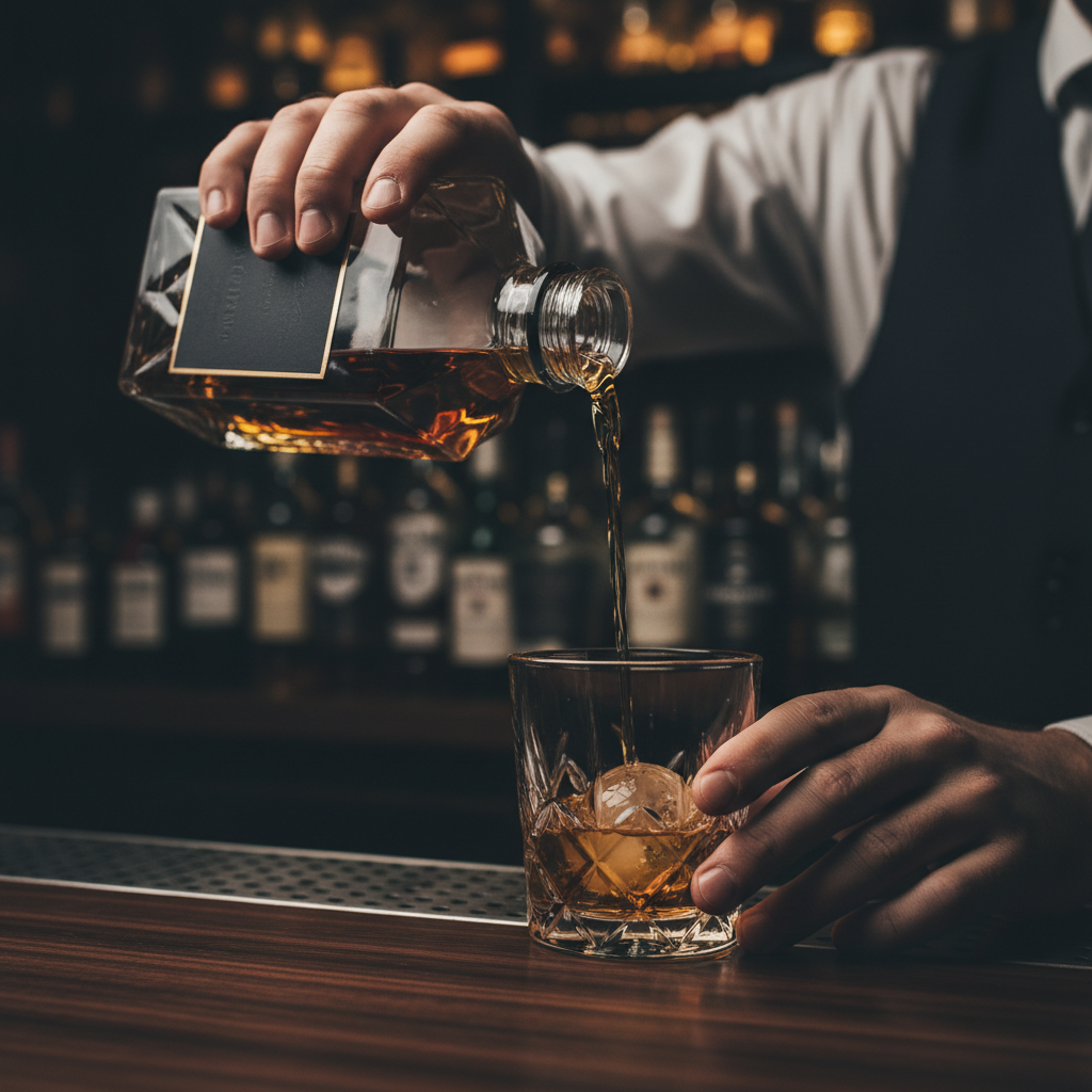 cigar and whiskey