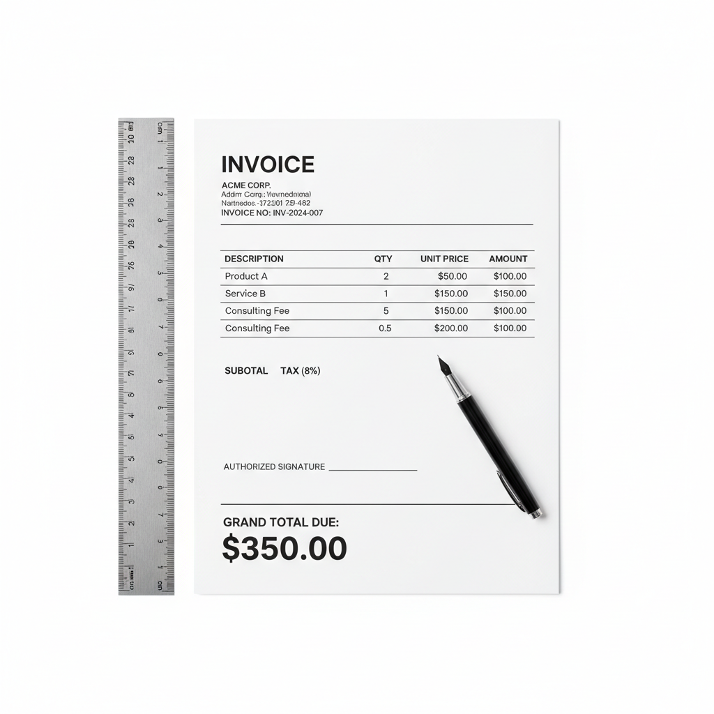 invoice template