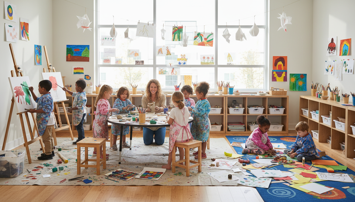 art class kids