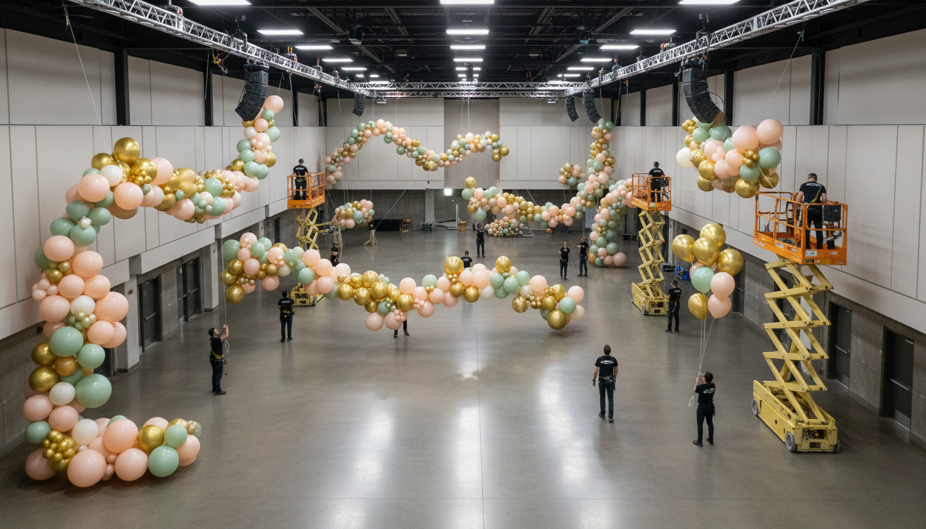 outdoor event balloons