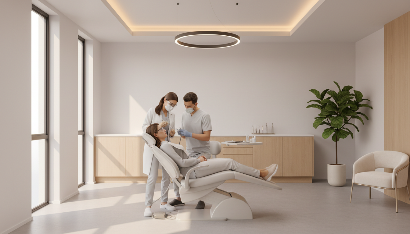 relaxing dental clinic